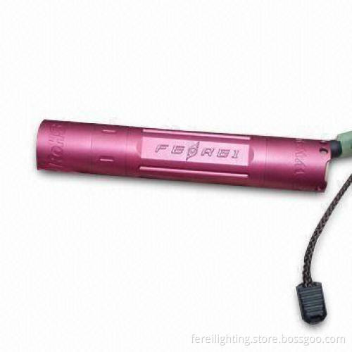 Mini LED Flashlight with Push-button Tail Cap Switch